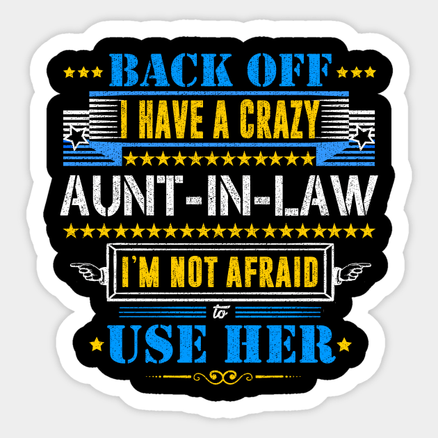 Aunt Gift/ Aunt shirt/ You cant scare me i have a crazy aunt/ -   Portugal