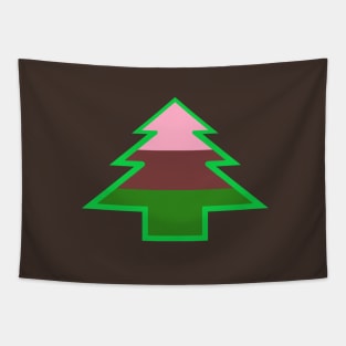 Gyneromantic/Gynesexual Pride: Christmas Tree Tapestry