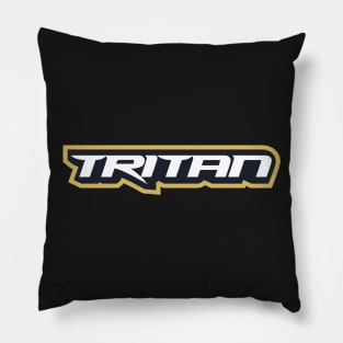 Tritan Text Yellow Pillow