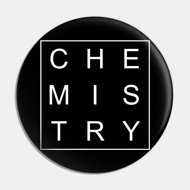 minimalist and simple design chemistry white word Pin by Typography Dose