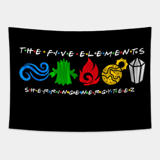 The Five Element Icons Tapestry