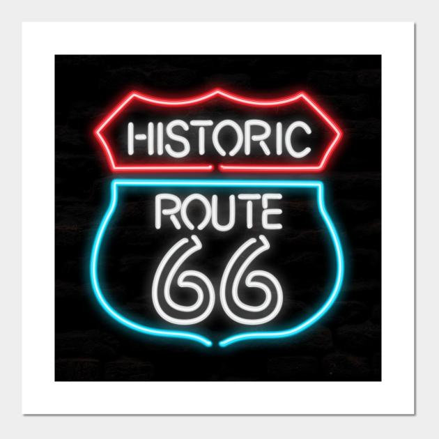 Route 66 Man Cave Neon Pipe Sign Route 66 Posters And Art Prints Teepublic Uk Proud of your man cave? teepublic