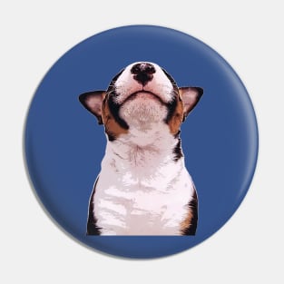 Bull Terrier Mini Cute Puppy Dog Pin