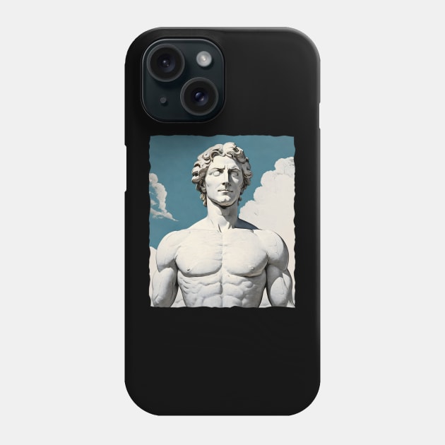 Emotive Neoclassical Sculpture Phone Case by Manzo Carey