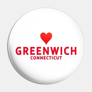 Greenwich Connecticut Pin