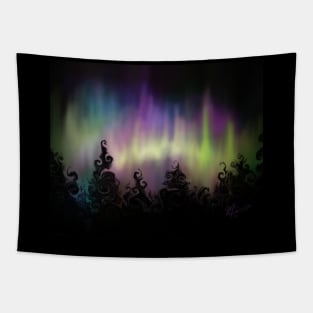 Northern Lights Fantasy Tapestry