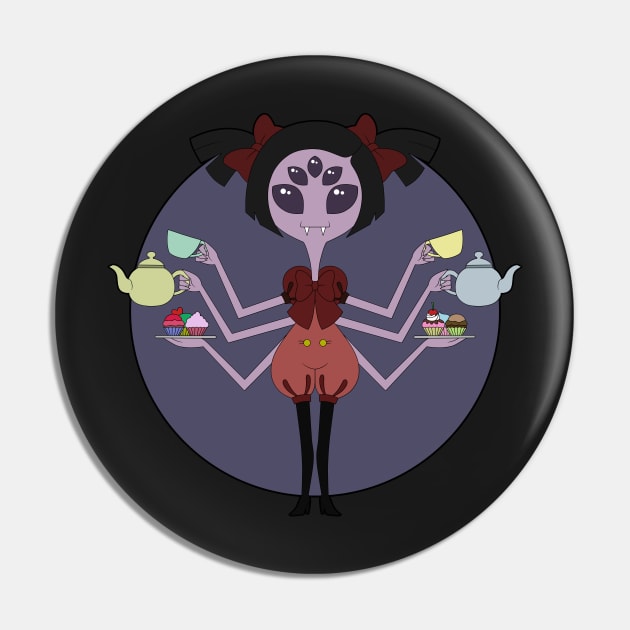 Muffet Pin by Verona