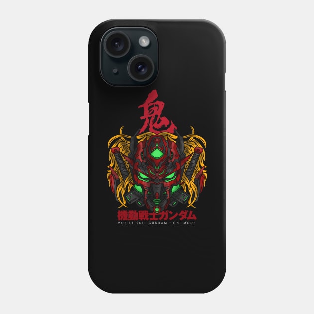 Oni Mecha Phone Case by CoretanVector