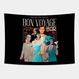 Bon Voyage Bar Abroad the Dream Cruise Ship Tapestry