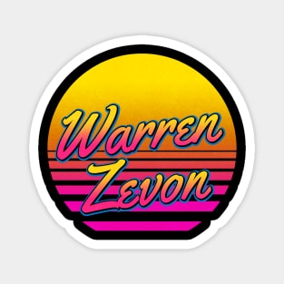 Warren Personalized Name Birthday Retro 80s Styled Gift Magnet