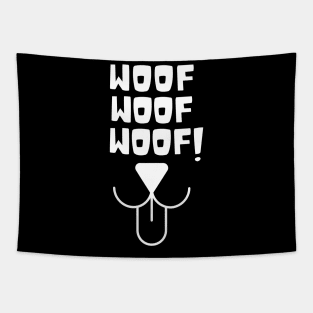 Woof Woof Woof! Tapestry