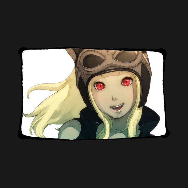 Gravity Rush - Kat Smile Spy Portrait by Gekidami