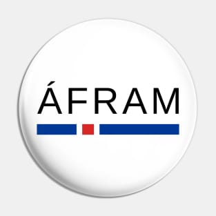 Áfram Iceland Pin