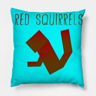 Save the Red Squirrels Pillow