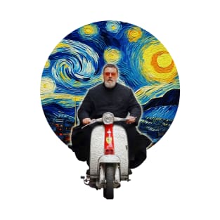 Exorcis Vespa Van Gogh Hdtgm T-Shirt