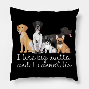 My Love for Mixed-Breed Canines Pillow