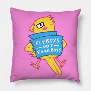 Flyboys not F**k Boys Pillow