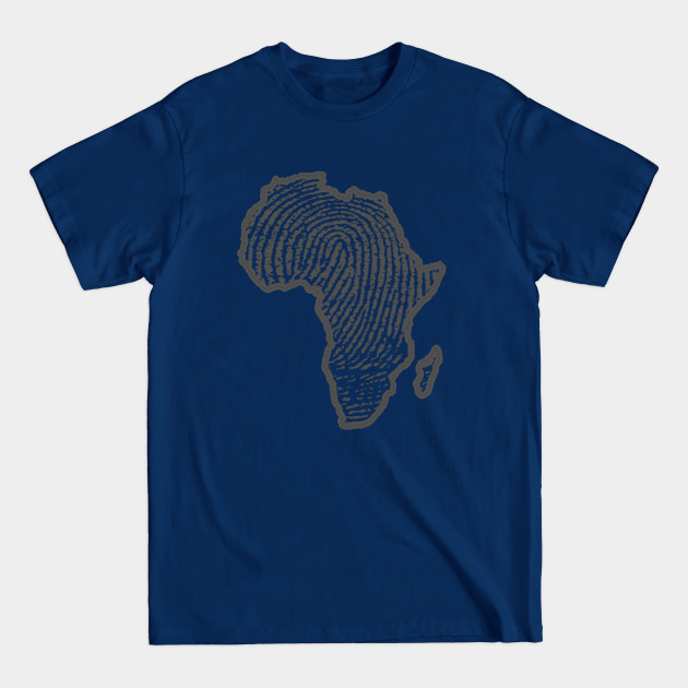 Discover Africa fingerprint - Africa - T-Shirt