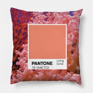 Living coral color Pillow