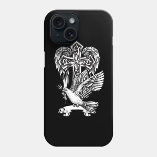 CROSS BIRD DESIGN SHIRT Phone Case