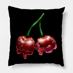 Juicy cherries Pillow