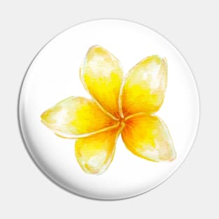 Plumeria Pin