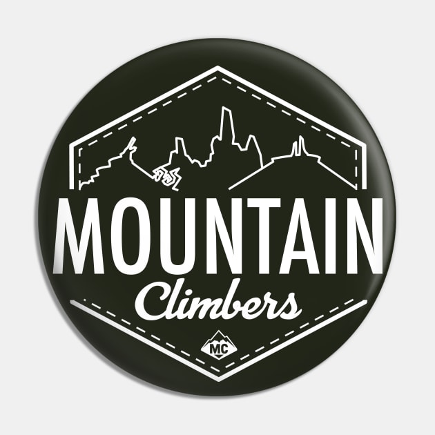 Mountain Climbers - Decal Pin by SkprNck