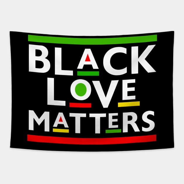 Black Love Matters Tapestry by 369minds