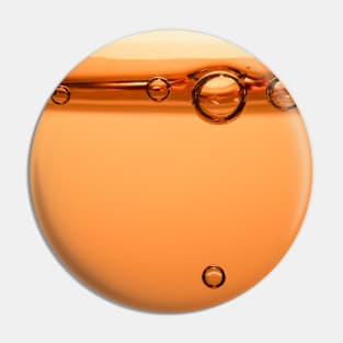 Glamour 014 orange liquid with bubbles Pin