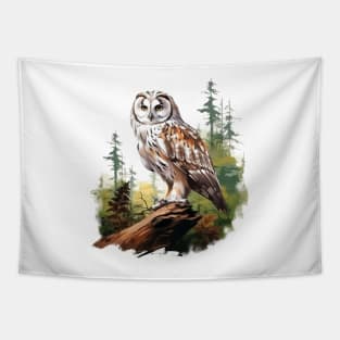 Great Horned Owl Tapestry