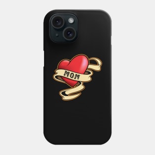 'Mom Heart Tattoo' Awesome Mother's Day Gift Phone Case