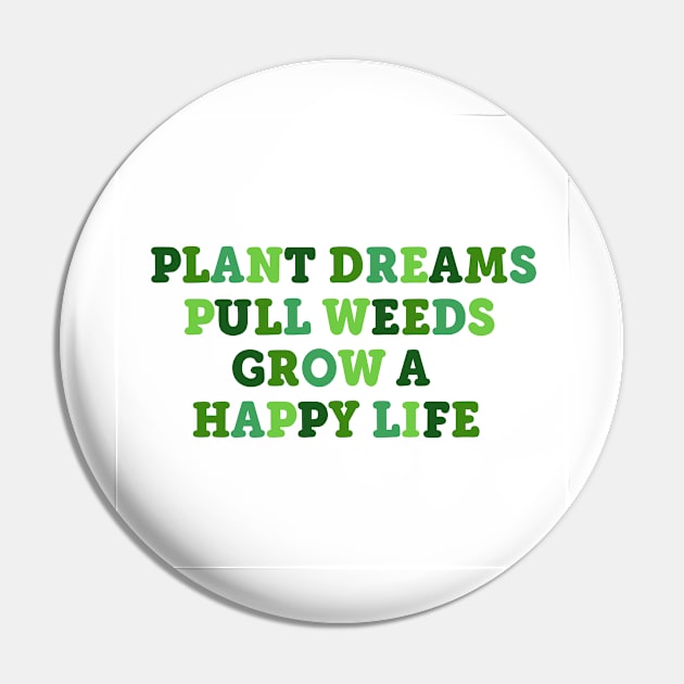 Plant Quote Pin by fiberandgloss