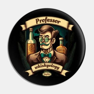 Whisky Professor Pin