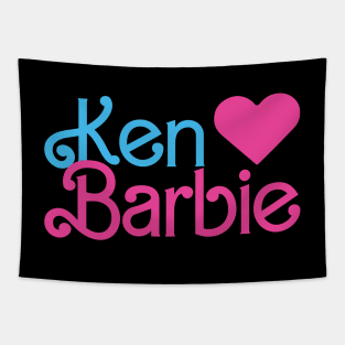 Ken Love Barbie Tapestry