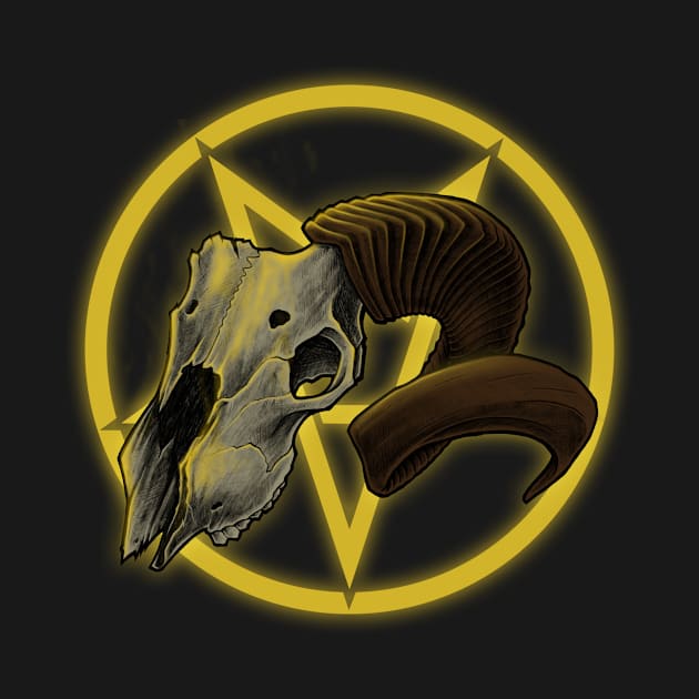 Goat Head Pentagram by snapedsgn