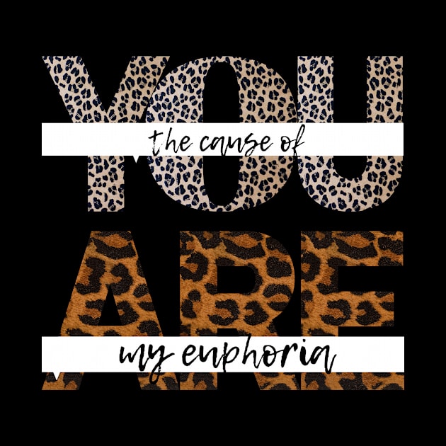 you are the cause of my euphoria leopard textured by Anna-Kik