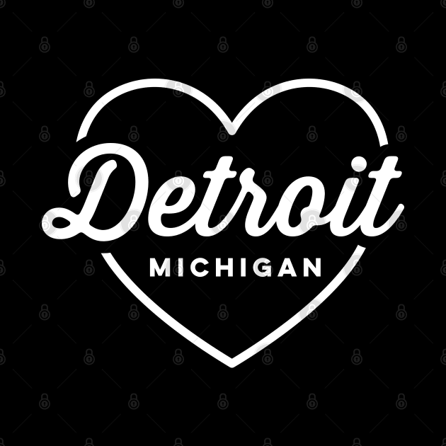 Detroit Michigan Love by DetourShirts