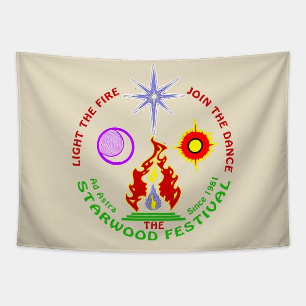 Starwood Fire Deisgn Tapestry by Starwood!