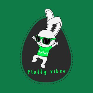 Cool Bunny: Fluffy vibes T-Shirt