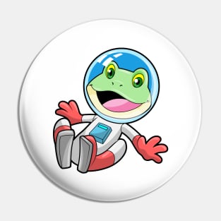 Frog Astronaut Costume Space Pin