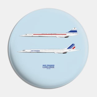 French Concorde Pin