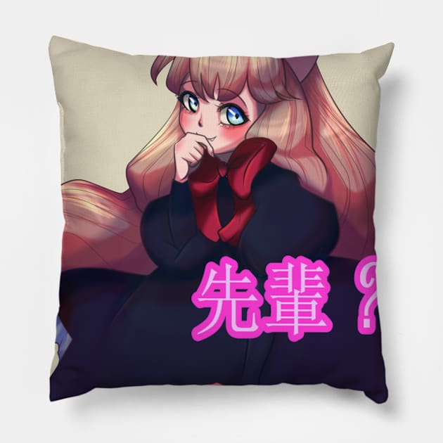 Neko chan Pillow by ponnyan