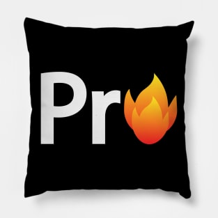 Professional typographic artwork Pillow