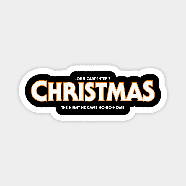 John Carpenter's CHRISTMAS Magnet by LeeHowardArtist