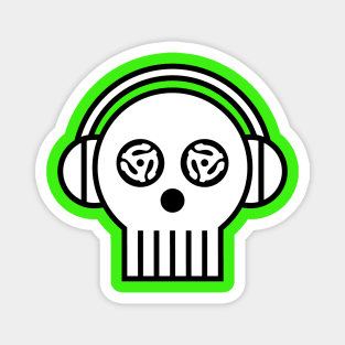 Skull DJ Magnet