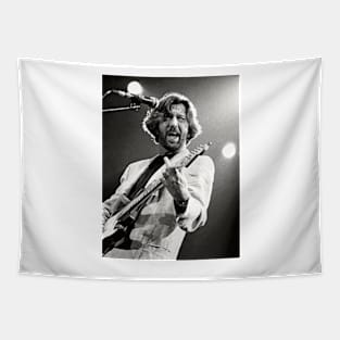 Eric Art Print Guitarist Classic Rock Blues Rock Music Legends Tapestry