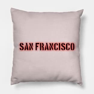 Cities- San francisco Pillow