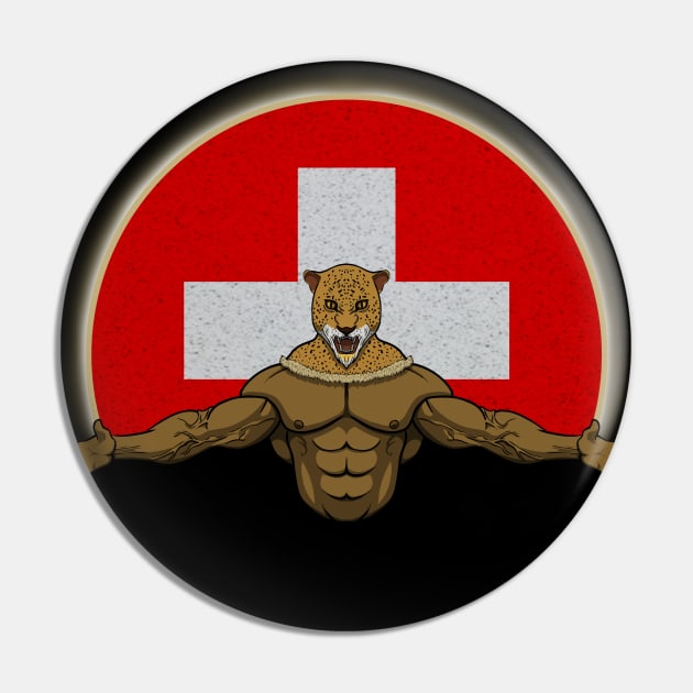 Cheetah Switzerland Pin by RampArt
