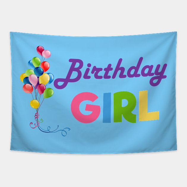 Birthday Girl Tapestry by ALifeSavored