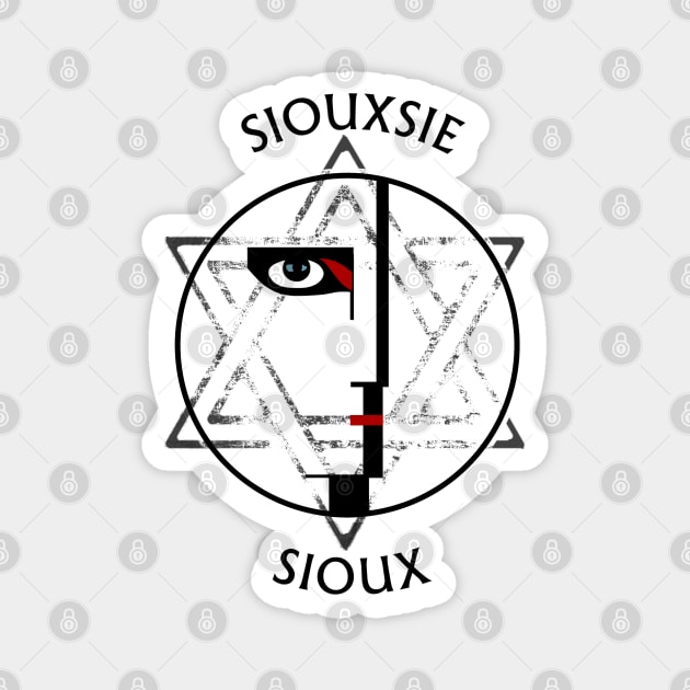 Siouxsie Sioux - Bauhaus. Magnet by OriginalDarkPoetry